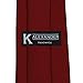 K. Alexander Burgundy Necktie SOLID Mens Neck Tie Satin
