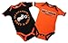 Harley-Davidson Baby Boys' Grandpa Rides A Harley Creeper 2-Pack 1153044 (18M) Orange