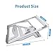 Adjustable Laptop Stand,Portable Notebook Riser,Five-Gears Adjustable Desktop Holder,for All 11-15.6 Inch MacBook,HP,Dell,IBM,iPad Tablet Heat Dissipation Using (Silver).thumb 3