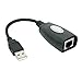 SMAKNÂ USB Over Cat5/5e/6 Extension Cable RJ45 Adapter Set