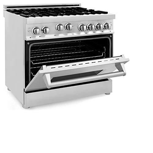 ZLINE 36" 4.6 cu. ft. Range with Gas Stove and Gas Oven with Color