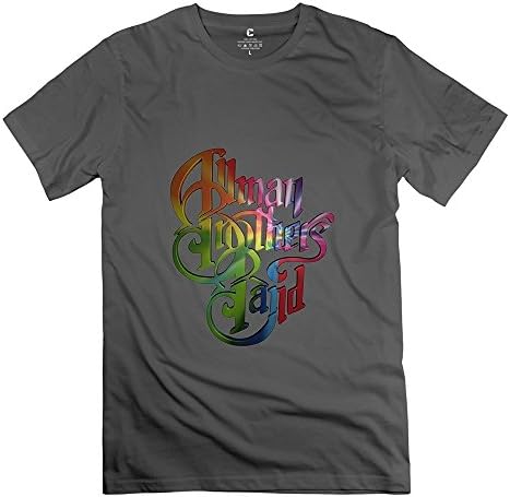 Allman Brothers Band Popular 100% Cotton Men T-Shirt Size M Color DeepHeather