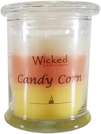 Candy Corn Scented Layered Candle in 12.5 oz. Jar