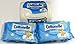 Cottonelle Flushable Cleansing Cloths, Fresh Care, 1 Dispenser 42 Ct, Plus 2 Refills 42 Count, Total 126 Wipes