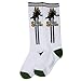 Yzjcafriz Boys' Cartoon Dinosaur Stocking Youth Pattern Knee High Cotton Socks (8 Pairs)