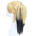 Xcoser Harley Yellow Ponytail With Red Black Cosplay Wig Hair For Cosplay Costume Accessories