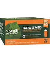 Seventh Generation, Tall Kitchen Trash Bags 13 gal, 30 count