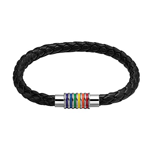 1 Nanafast+Stainless+Magnetic+Rainbow+Bracelet