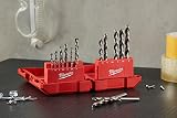Milwaukee Drill Set 19 Piece 1-10 mm Red Case view 6