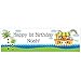 Noah's Ark 1st Birthday 5 Ft. Large Personalized Banner