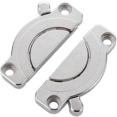 Candeon Dining Table Lock, Table Top Connector Table Locks Latch, Table Leaf Latch Dining Training Table Connector Table Leaf Buckle Latches Table Locking Latch for Aligning Table Leaf Extension Table
