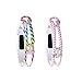 Vetoo Replacement Bands for Fitbit Flex,Hollowed Silicone Bracelet Wristband Accessory,Pack of 2,Polka & Oval Dots Pattern