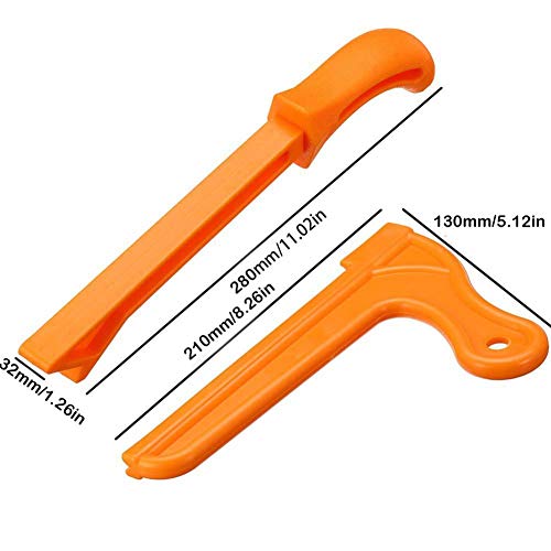 Fancystar 5 Pcs Safety Push Block Stick Featherboard Set for Table Saw Carpentry Table Woodworking Set of Tools - Thumbnail 3
