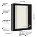 Americanflat 8x10 Shadow Box Frame with Shatter-Resistant Glass - Silhouette Collection - Large Shadow Box Display Case for Tabletop and Wall Display - Black with Soft Felt Back