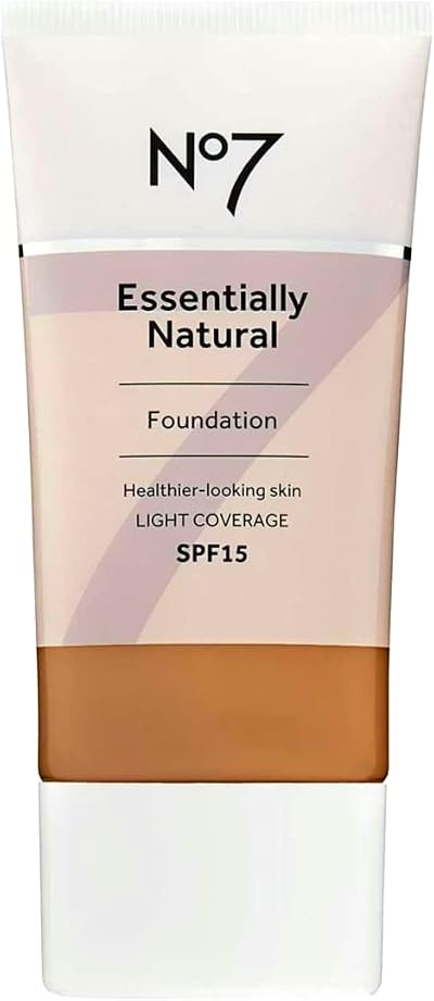 No7 Essentially Natural Foundation Wheat Medium Coverage Face Makeup