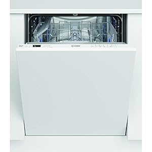 INDESIT-DIC3B16UK-13-Place-Fully-Integrated-Dishwasher Indesit DFC 2C24 UK Freestanding Standard Dishwasher, 14 Place Settings, 6 Programs, White