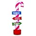 YIHONG 8 Ft Christmas Inflatables Candy Cane Decorations - Blow up Party Decor for Indoor Outdoor Yard with LED Lights