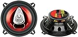 BOSS Audio CH5530 Car Speakers - 225 Watts of Power Per Pair and 112.5 Watts Each, 5.25 Inch, Full Range, 3 Way, Sold in Pairs, Easy Mounting