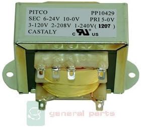 Anetsberger Brothers PP10210 XFMR 40VA 120/208/240V TO 24V