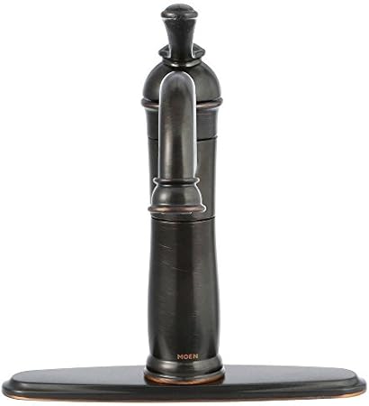 Moen Walden Single Handle Side Sprayer Kitchen Faucet Featuring