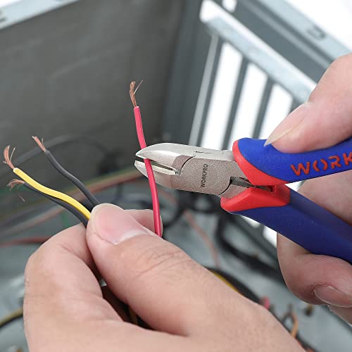 WORKPRO W001305 Mini Precision Pliers Set, Jewellery Pliers, 5 Pieces