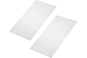 uxcell 2 Pcs Pure Nickel Sheet, 99.6% Pure Nickel Plate, Nickel Anode for Electroplating, Scientific Lab Industry DIY Craft