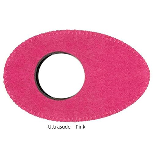 Oval Long Red Ultrasuede Microfiber Eyecushion
