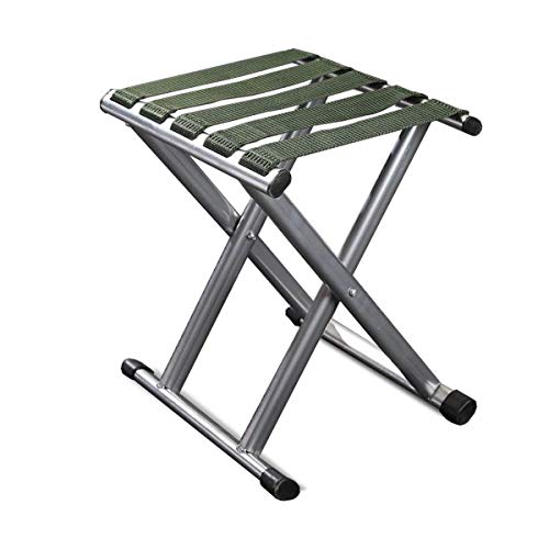 Folding Camping Stool Strong Heavy Duty Outdoor Folding Chair Suitable for Camping Fishing Mountain Hiking Traveling BBQ Picnic Party