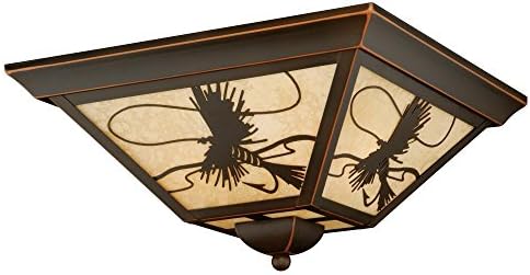 Mayfly 14in. Outdoor Flush Mount Model-T0115