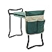 Amdieu ORAF Garden Kneeler Seat Portable Garden Bench with 2 Free Tool Pouches EVA Foam Pad Outdoor Foldable Sturdy Gardening Tools for Gardeners(Big)