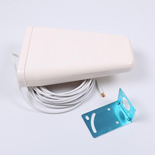 3G W-CDMA Dual Band Antenna 806-2500MHz 7.0-10dBi Outdoor Log-periodic Antenna SMA male with 10M cable for Phone Repeater Amplifier