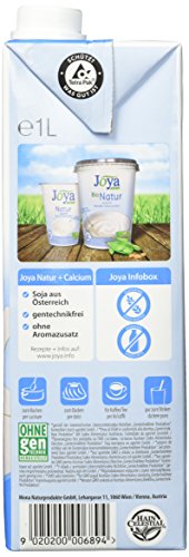 Joya-Sojamilch-Laktosefrei-Vegan-Glutenfrei-sehr-gut-zum-Aufschaeumen-fuer-Kaffee-geeignet-10er-Pack-10x1l Joya-Sojamilch-Laktosefrei-Vegan-Glutenfrei-sehr-gut-zum-Aufschaeumen-fuer-Kaffee-geeignet-10er-Pack-10x1l