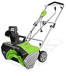 GreenWorks 2600502 13 Amp 20-Inch Corded Snow Thrower