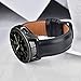Bands for Samsung Galaxy Watch 42mm Bands/Galaxy Watch Active (40mm) Band,TOROTOP 20MM Genuine Leather Strap Replacement Band Strap for Galaxy Watch 42mm Bands(Black)
