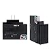 USB Wall Charger, ETL Certified B-Land Universal 4-Port USB Charger Multiple USB Charger for iPhone 7 / 6s / 6 / 5s / 5/ Plus, SE, iPad, Galaxy S7 / S6 Edge, S5, LG, Nexus, HTC & more (Black)