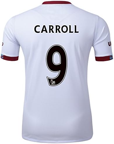 2016/17 #9 Carroll White Away Adult Soccer Jersey Size S-M-L-XL