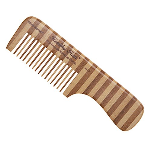 Olivia Garden Healthy Hair Eco-Friendly Bamboo Detangling Comb HH-C3