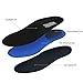 Shoes Insoles-Womens-Mens-Arch-Support Inserts Orthotics Relief Foot Pain for Plantar Fasciitis, Flat Feet（Black size 7 Womens)thumb 3