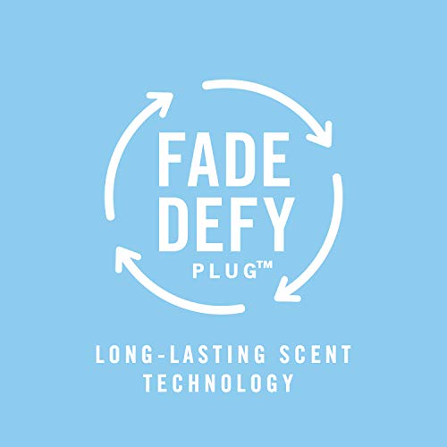 Febreze Odor-Fighting Fade Defy PLUG Air Freshener Refill, Heavy Duty Crisp Clean, (2) .87 fl. oz. Oil Refills