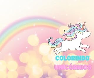 Livro COLORINDO UNICÓRNIOS