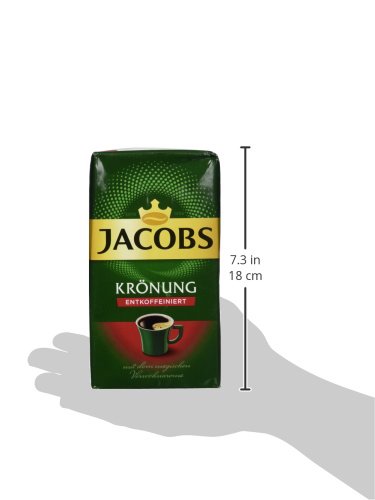Jacobs Filterkaffee Krönung Entkoffeiniert gemahlener Kaffee, 500g – Bild 7