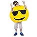 Child Unisex Emoticon Costumes Sunglass One Size
