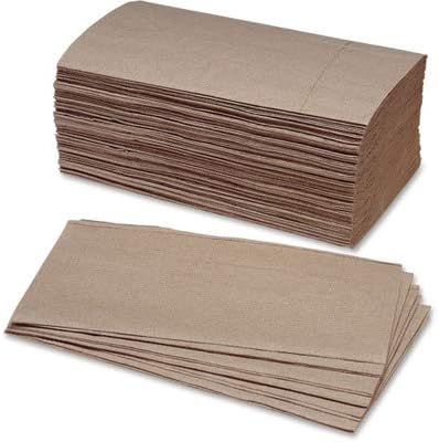 Single-Fold Paper Towel - 40% PCRM, 250 per Bundle, 16/Box