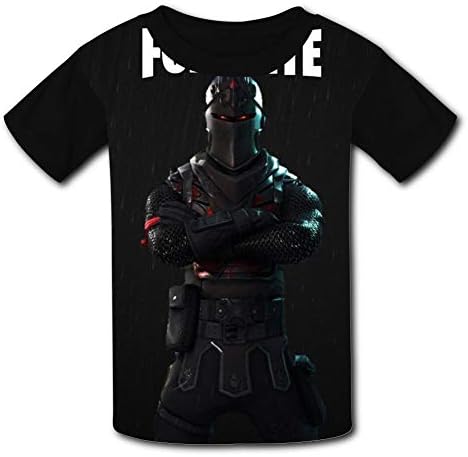 Kids T-Shirts For-tnite Black Knight Youth 3D Printed Short Sleeve Boys' T shirt Tees