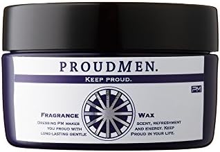 プラウドメン フレグランスワックス 60g 整髪料 スタイリング剤 ヘアワックス メンズ 男性