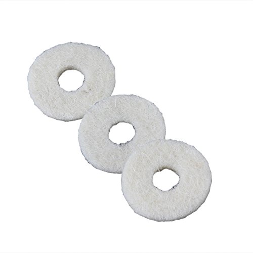 image for BQLZR Beige 12mm Dia Piano Felt Front Rail Regulating Punchings Keyboa