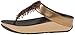 FitFlop Women's Cha, Bronze, 7 M US