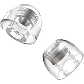 AZLA Mithryl IEM Ear Tips, Stainless Steel Core Earbud Replacement Tips | Compatible with HiFi IEMs, Spacious Sound Stage, Deep Bass, Clear Highs, Not for TWS