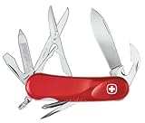Wenger 16967 Swiss Army Evolution 16 Pocket Knife, Red