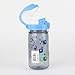 Nalgene 12oz OTF Kids, Squares (Gray w/ Blue Cap) - 2 Count
